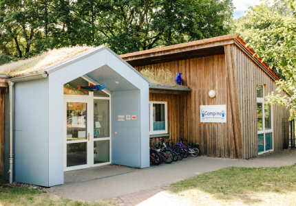 Außenansicht des Integrativen Kindergartens Campino in Lüneburg