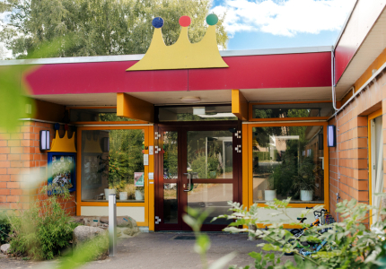 Außenaufnahme des Kindergartens Leni in Buchholz