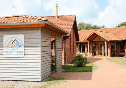 Außenansicht des Kindergartens in Winsen