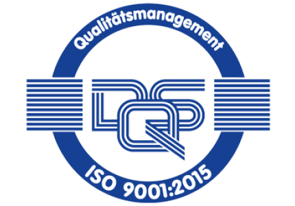 Logo der ISO-Zertifizierung