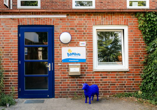 Außenansicht der Integrativen Krippe Bambini in Lüneburg