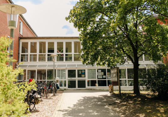 Außenansicht des Gebäudes in der Wichernstraße